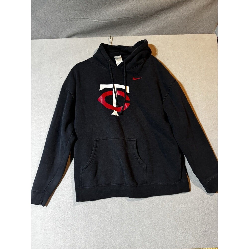 Nike Minnesota Twins MLB Men Blue Hoodie Sweatshirt 2X Large